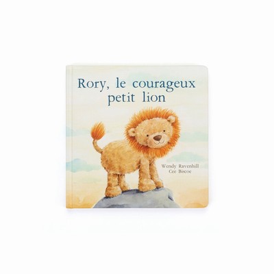 Jellycat Rory, Le Courageux Petit Lion Livre Books Australia | 365417HXO